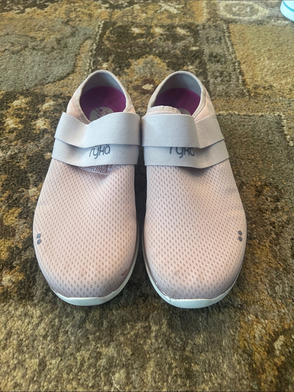 Ryka Women's Slip-On Athletic Shoes in Pale Pink